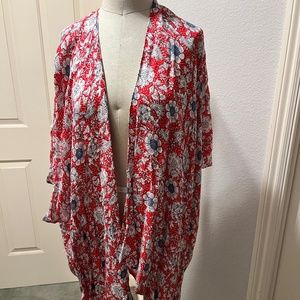 Ann Taylor Loft Kimono Floral Print NWT